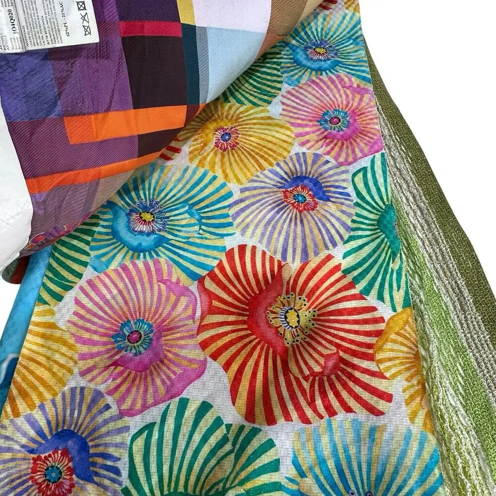 Missoni Home Hanging Bright Geometric Floral Fabric Sample